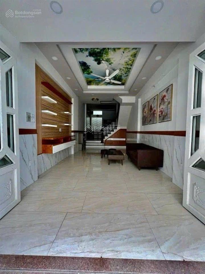  nhà 4 tầng  60m2  dtsd 170m2  ngang 4m sổ đẹp  hẻm xe hơi  đường quang trung