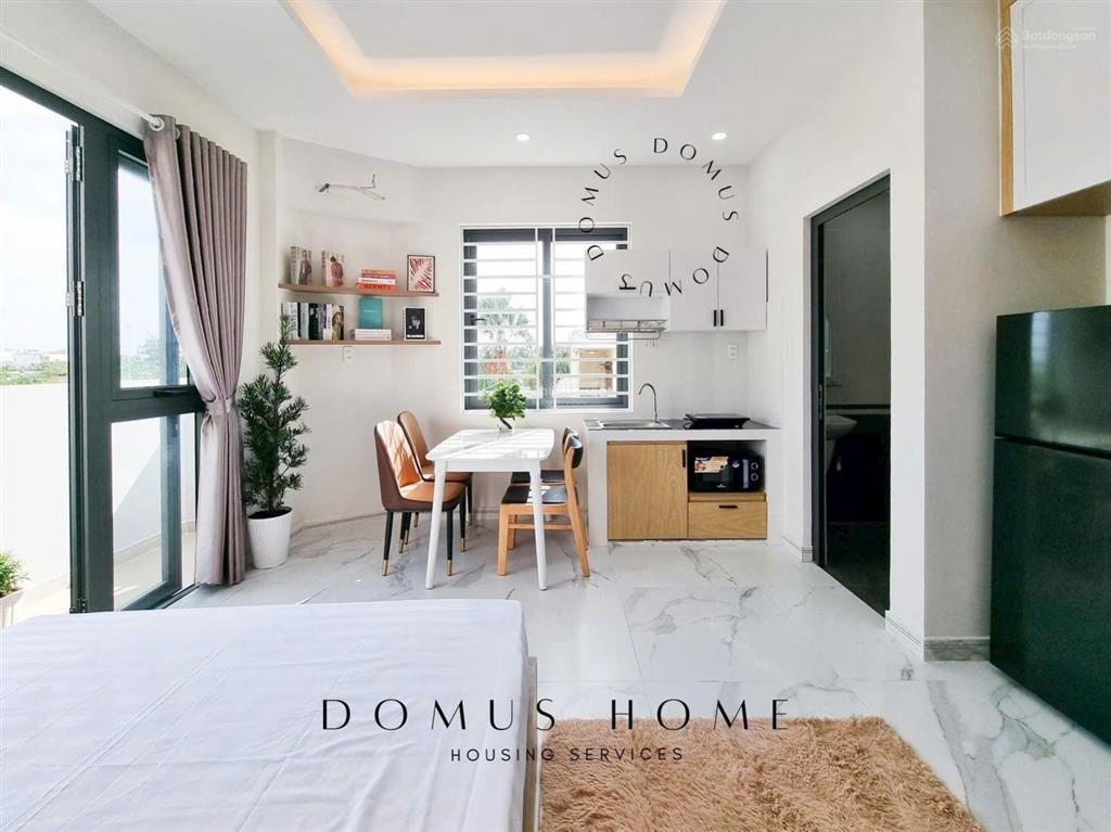 Studio ban công cửa sổ siêu sáng | full nội thất mới | siêu đẹp | gần lotte tdtu rmit | thoáng mát