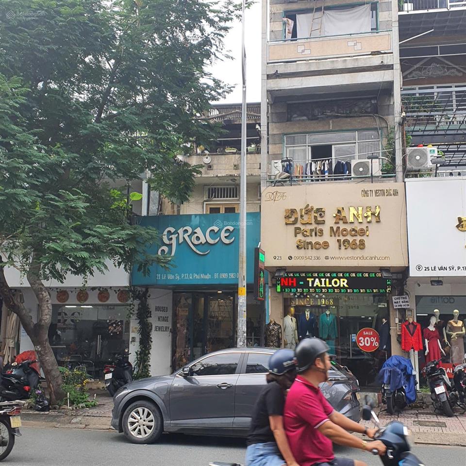 Bán nhà 21 lê văn sỹ, phú nhuận (4,3mx26m) 3 tầng + st  hđ 30tr/th  38 tỷ tl