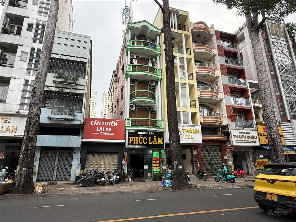 Bán nhà mặt tiền 193b nguyễn chí thanh  17 phòng  thang máy  hđt 70tr/th  giá 35 tỷ tl