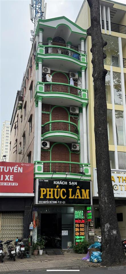 Bán nhà mặt tiền 193b nguyễn chí thanh  17 phòng  thang máy  hđt 70tr/th  giá 35 tỷ tl