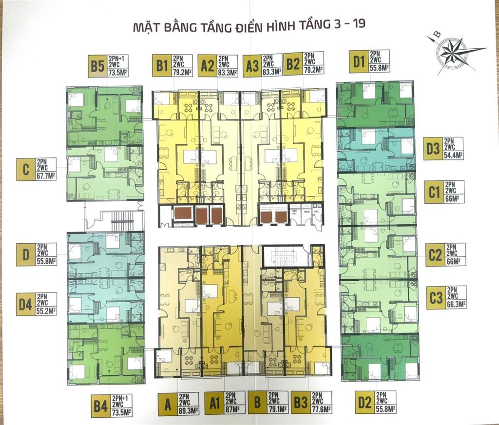 Chỉ 38tr/m2 sở hữu ngay căn hộ 2pn tại tp bắc ninh mới 84m2 htls 0% 18 thángvốn tự có chỉ 700tr