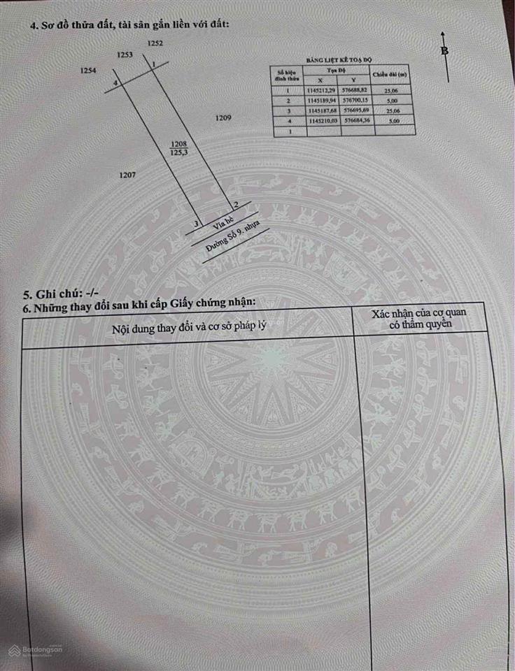 Bán 1 nền 5x25m kdc long thạnh hưng, chợ gạo, tiền giang (nay xã chợ gạo, tình đồng tháp)