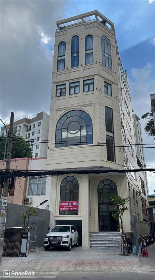 Building góc 2mt lê quang định hđt 200tr/tháng/5 năm 8x24m hầm 7 tầng chỉ 72 tỷ