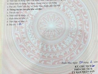 Bán đất tại thị trấn xuân mai, huyện chương mỹ, hà nội, giá ưu đãi 3,43 tỷ, 453 m2