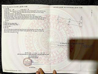 Bán đất tại thủy xuân tiên, huyện chương mỹ, hà nội, 2,1 tỷ, 139,7 m2, chính chủ view đẹp