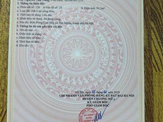 Bán đất tại đông sơn, chương mỹ, hà nội 3 tỷ, 91,3 m2 chính chủ, giá tốt