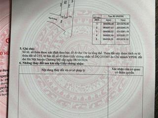 Bán đất tại phú nghĩa, chương mỹ, hà nội, giá cực chất 6 tỷ, diện tích 88.1 m2