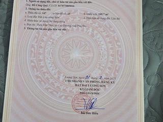 Bán đất tại cao dương, 1,65 tỷ, 199,7m2, pháp lý đầy đủ