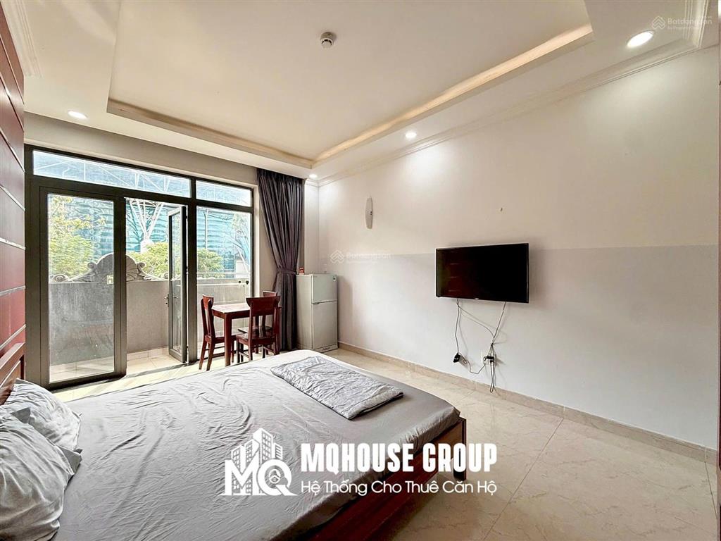 Cho thuê studio 39m ban công, full nội thất, thang máy, lý thường kiệt q10