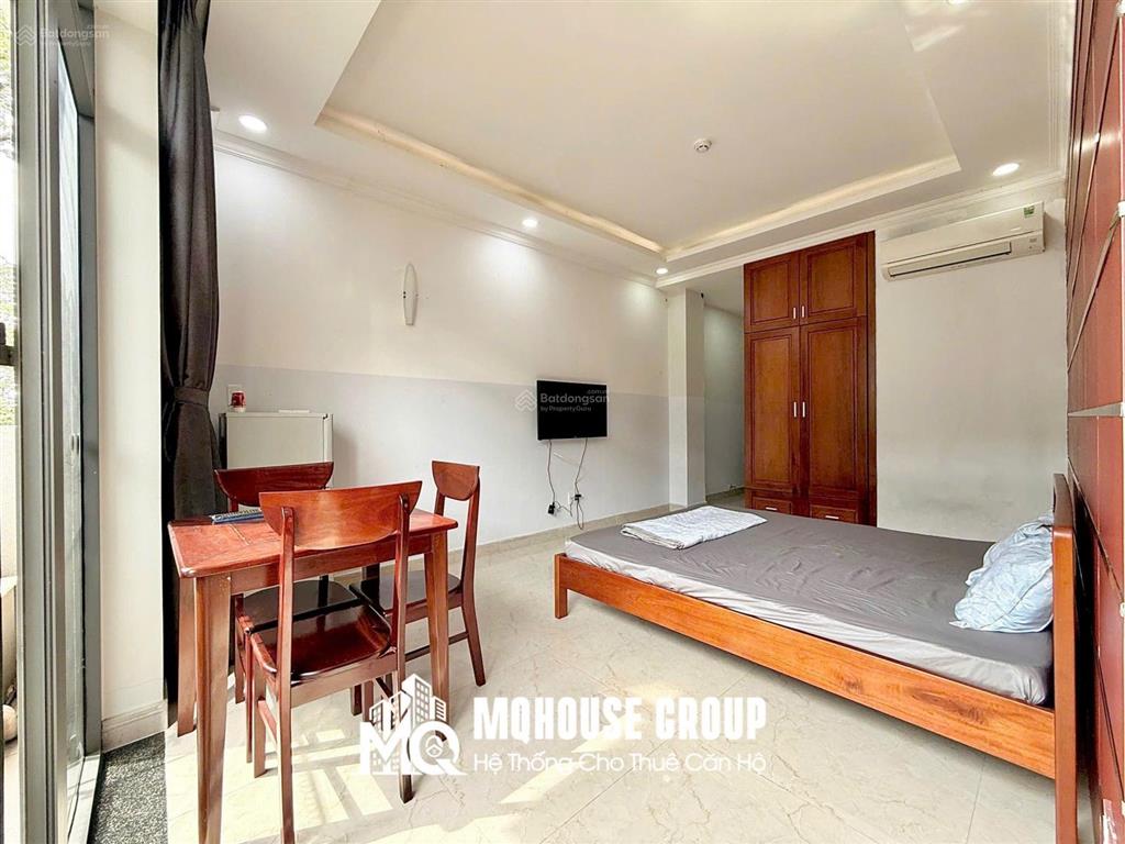 Cho thuê studio 39m ban công, full nội thất, thang máy, lý thường kiệt q10