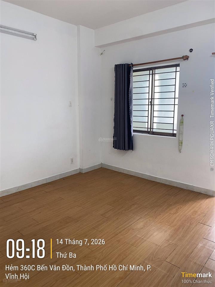 Bán chcc khánh hội 1, quận 4, tp.hcm, 4,6 tỷ, 82m2, 2pn, 1wc, đẹp, nhiều tiện ích  tin thật 100%