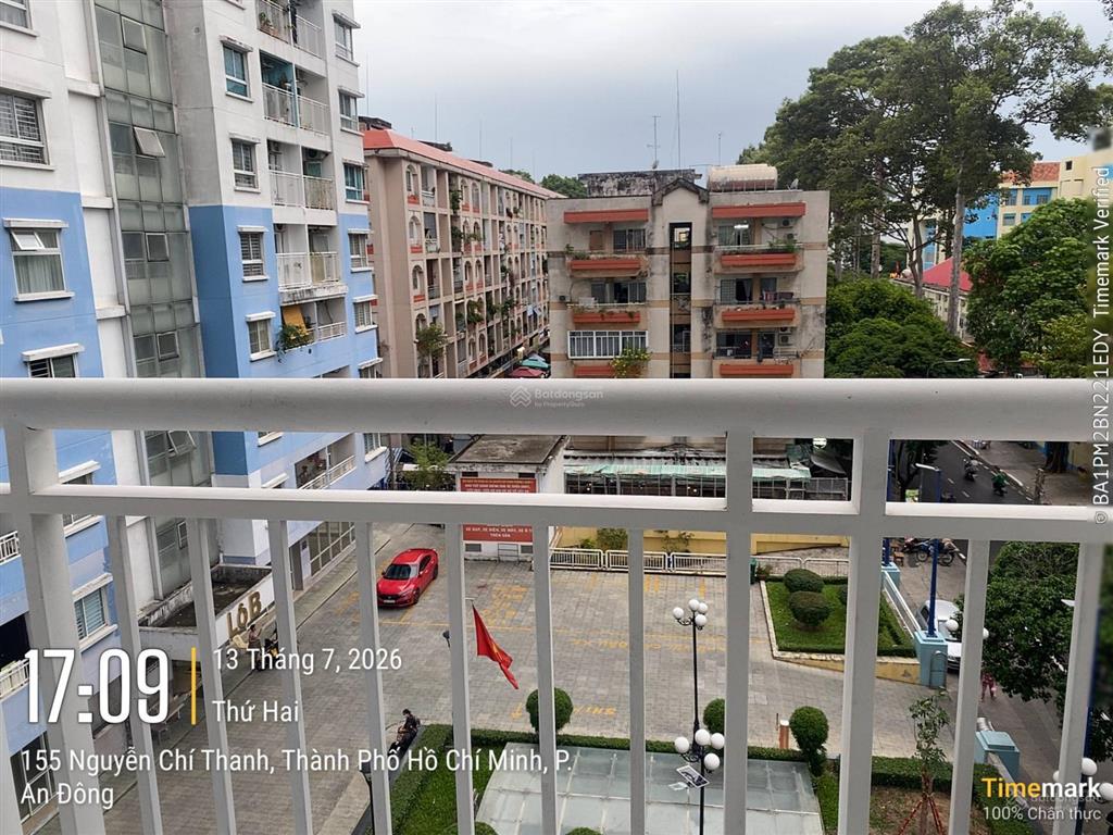 Bán cc 155 nguyễn chí thanh, 4,5 tỷ, có sổ, 60m2, 2pn, 1wc, tiện ích đầy đủ  tin thật 100%