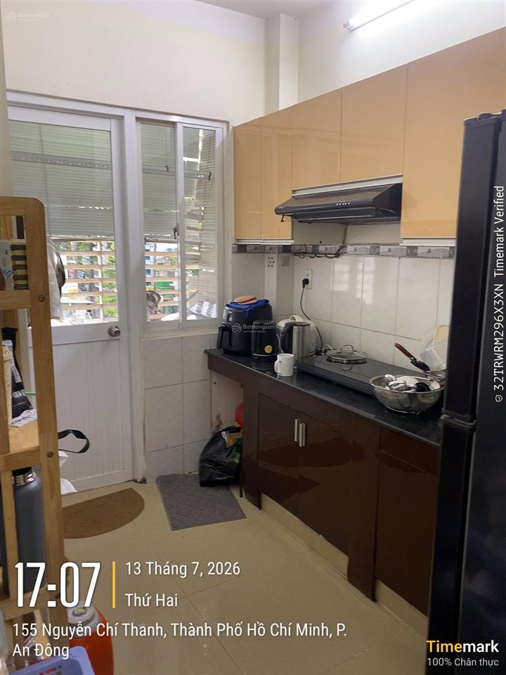 Bán cc 155 nguyễn chí thanh, 4,5 tỷ, có sổ, 60m2, 2pn, 1wc, tiện ích đầy đủ  tin thật 100%