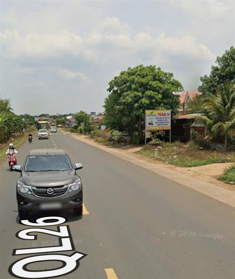 Bán gấp đất kho, nhà xưởng 02 mặt tiền quốc lộ 26, 7,5 tỷ, 400m2, đắk lắk