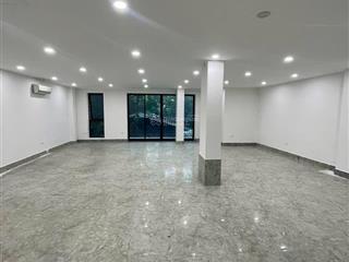 Cho thuê nhà mặt phố nguyễn văn huyên dt 100m x 6 tầng mt9m