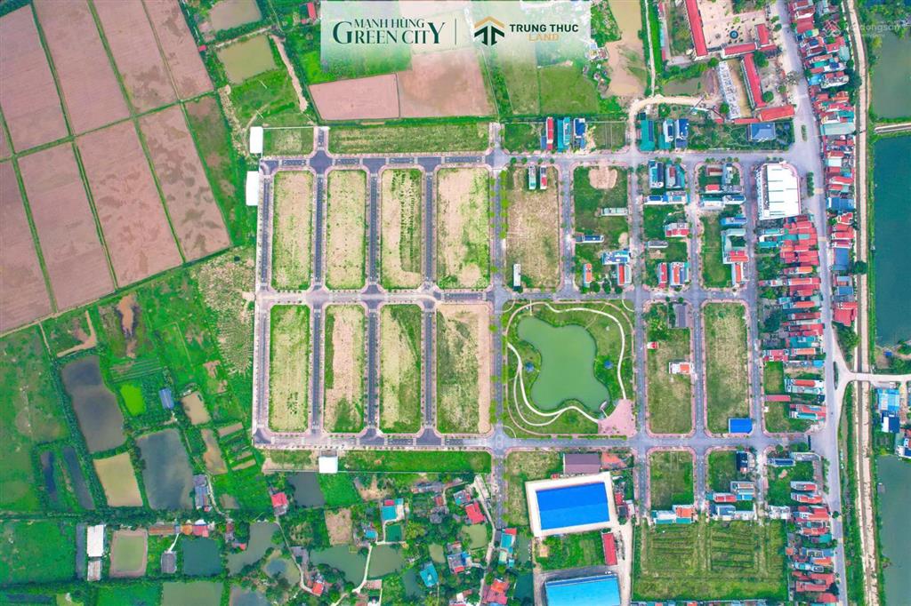 Đất kđt sát kcn sẵn sổ lô vuông 92m2 đa dạng tiện ích, sinh lời bền vững