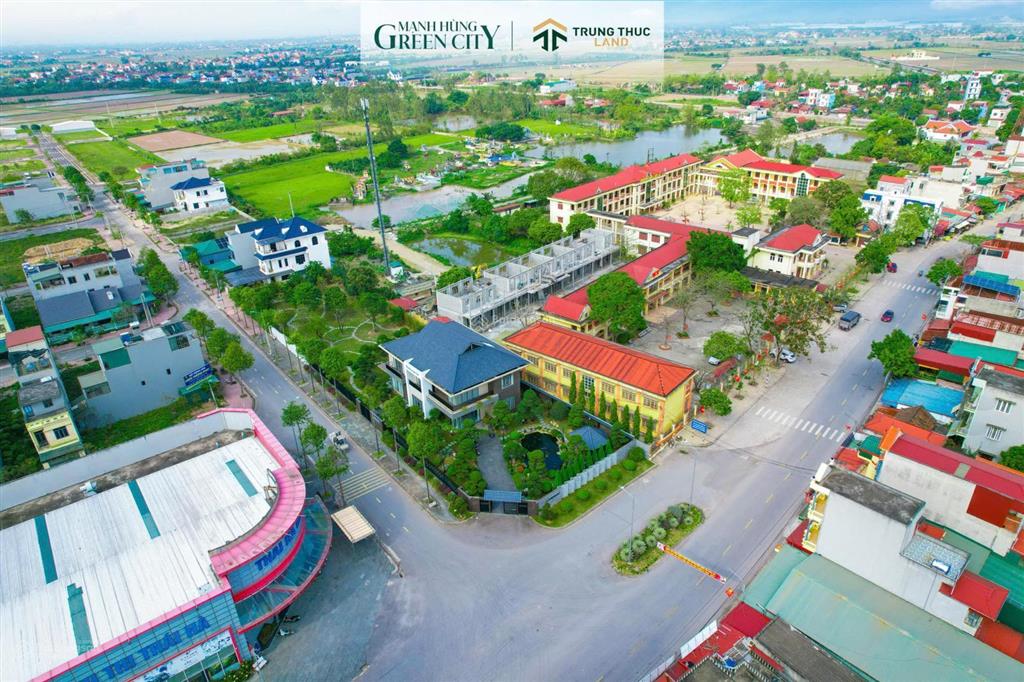 Đất kđt sát kcn sẵn sổ lô vuông 92m2 đa dạng tiện ích, sinh lời bền vững