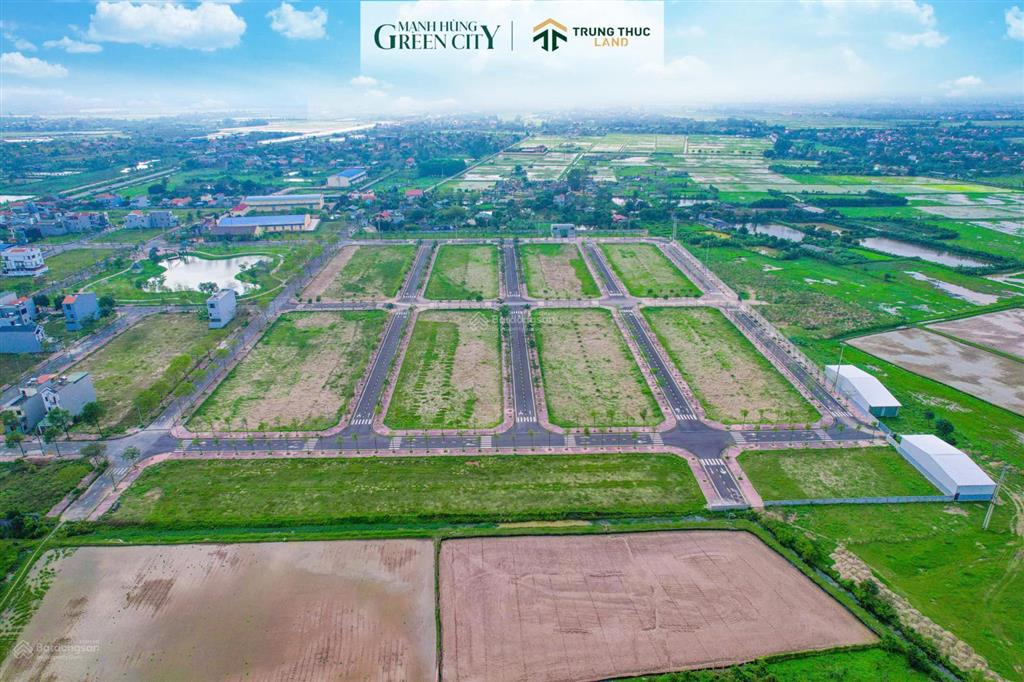 Đất kđt sát kcn sẵn sổ lô vuông 92m2 đa dạng tiện ích, sinh lời bền vững