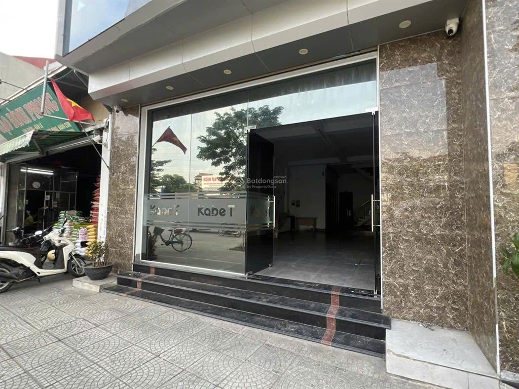 Cho thuê tòa nhà văn phòng ở thịnh liệt, đường mới 32m, s 105m2*5t thông sàn, thang máy,pccc đầy đủ