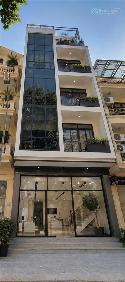 Cho thuê tòa nhà mới bùi huy bích, 70m2*5t thang máy,đường trước nhà rộng 13m, phù hợp ở, vp cty...