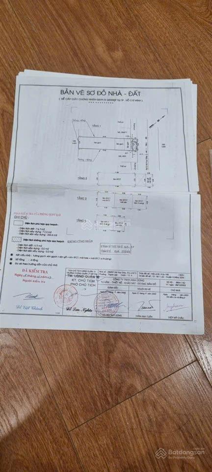 Nhà hà huy giáp,80 m2, bán 6tỷ 1, hẻm xe tải thông, ngà nhà thật sài gòn.
