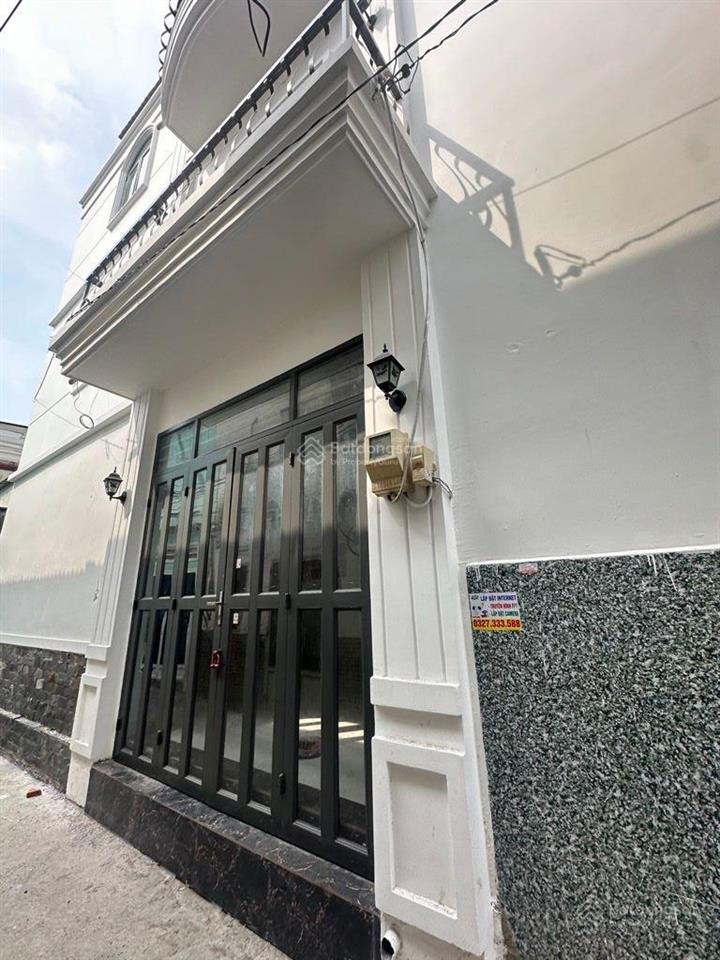 Hot quận 12  nhỉnh 4 tỷ  chỉ 51tr/m2  nhà kết cấu  3 tầng 3pn