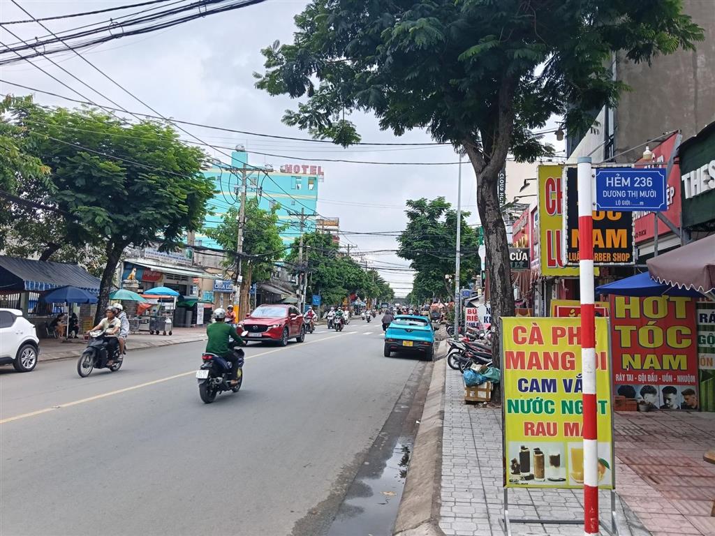 Bán nhà 75 m2, chỉ 6,3 tỷ, hẻm xe hơi thẳng một trục, đường dương thị mười, tân thới hiệp.  ngà .