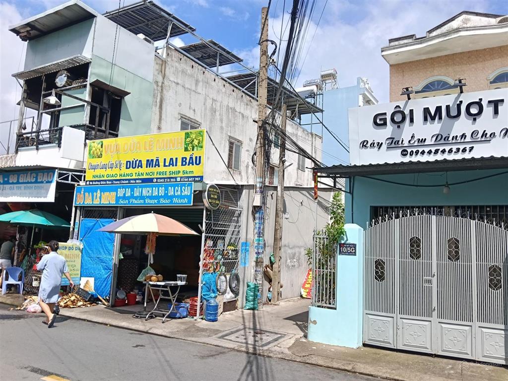 Bán nhà 75 m2, chỉ 6,3 tỷ, hẻm xe hơi thẳng một trục, đường dương thị mười, tân thới hiệp.  ngà .