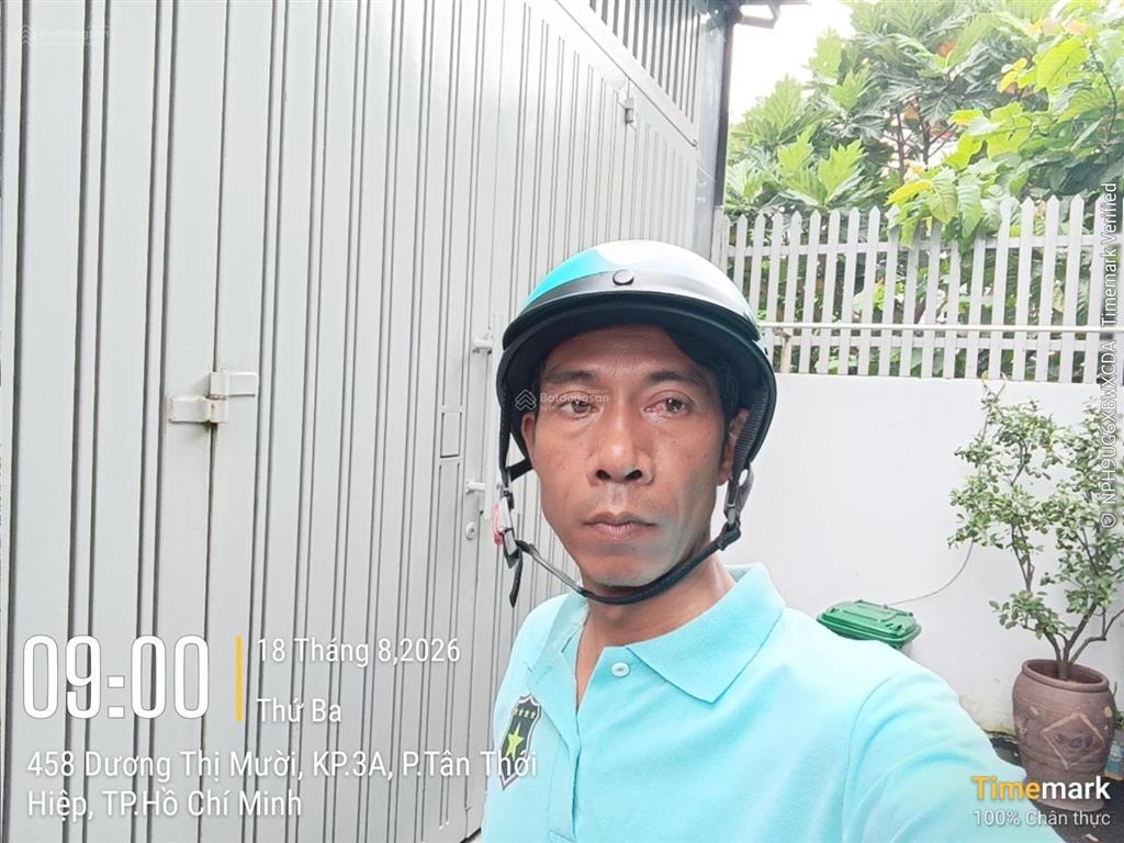 Bán nhà 75 m2, chỉ 6,3 tỷ, hẻm xe hơi thẳng một trục, đường dương thị mười, tân thới hiệp.  ngà .