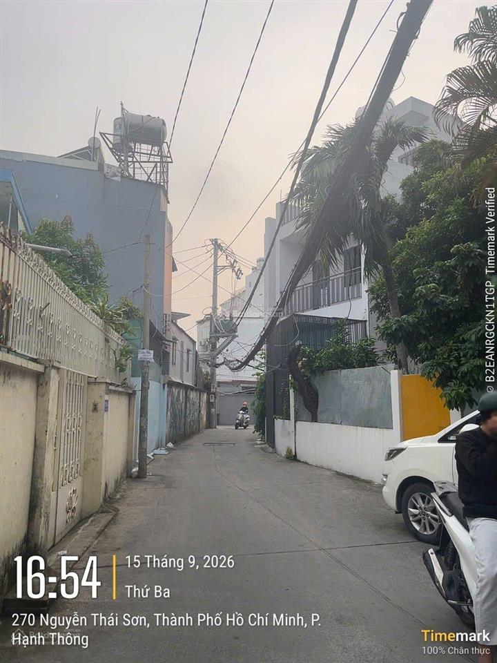 Bán chdv, 4,5 x 14m, 10 tỷ, hẻm xe hơi thông, dòng tiền sẵn có.  ngà nhà thật sài gòn