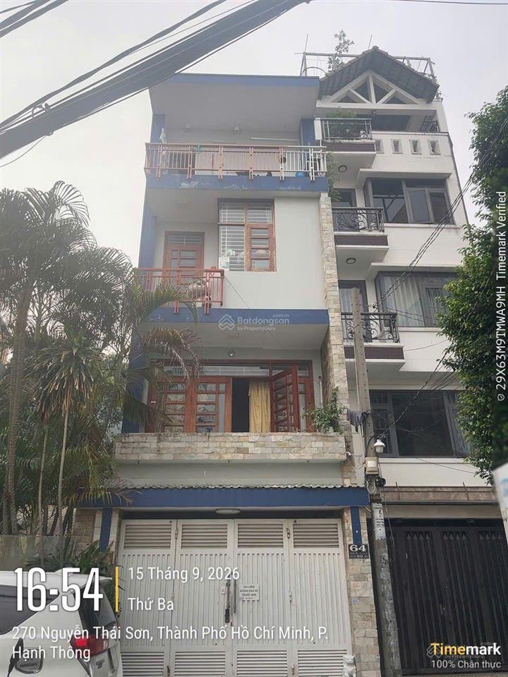 Bán chdv, 4,5 x 14m, 10 tỷ, hẻm xe hơi thông, dòng tiền sẵn có.  ngà nhà thật sài gòn