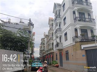 Nhà tân thới hiệp q12, 60 m2, hẻm rộng 7 m, bán 5 tỷ 168.  ngà nhà thật sài gòn.