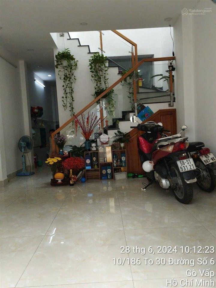 Bán nhà gò vấp, 49 m2, chỉ 5 tỷ 4, hẻm rộng 4m.  ngà nhà thật sài gòn hỗ trợ xem nhà
