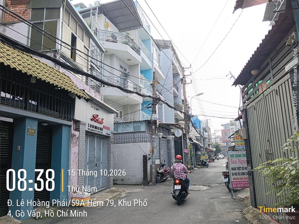 Bán nhà, lê hoàng phái, gò vấp, 63m2, bán 7 tỷ 950.  ngà nhà thật sài gòn