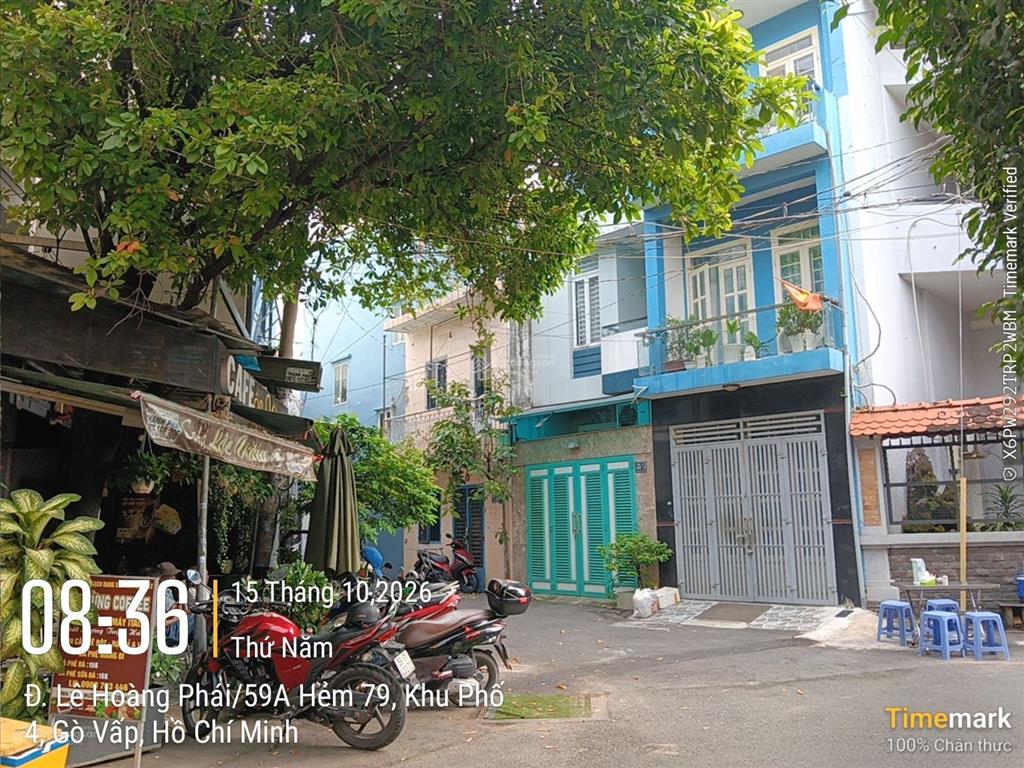 Bán nhà, lê hoàng phái, gò vấp, 63m2, bán 7 tỷ 950.  ngà nhà thật sài gòn