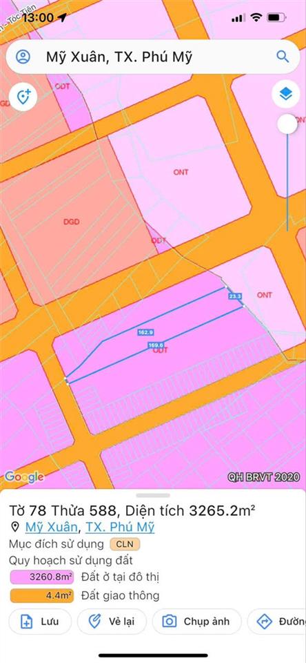HÓT HÓT ĐẤT ĐẸP – GIÁ TỐT CHÍNH CHỦ CẦN BÁN ĐẤT Tại Xã Mỹ Xuân, Thị Xã Phú Mỹ, Tỉnh Bà