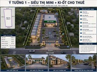 ĐẤT CHÍNH CHỦ - SỔ ĐỎ ODT - MẶT TIỀN TL838 Thị trấn Đông Thành, Huyện Đức Huệ, Tỉnh Long