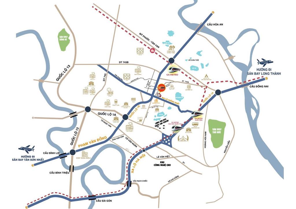 HOT! CHÍNH CHỦ BÁN CĂN 2PN BCONS CENTER CITY – 52,48M2 – GIÁ TỐT CẠNH TRANH HƠN Chủ Đầu Tư