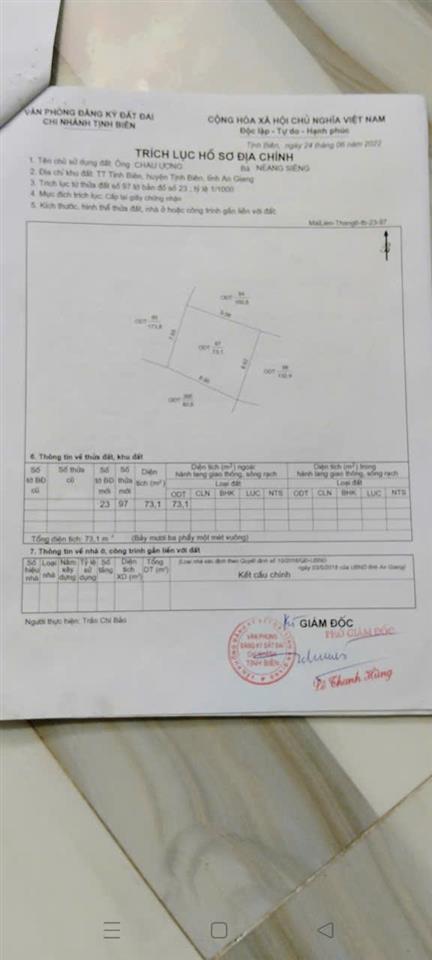 BÁN NHÀ MỚI ĐẸP, NỞ HẬU - Hẻm 298 Thoại Ngọc Hầu, P. Tịnh Biên, TX. Tịnh Biên, An Giang.