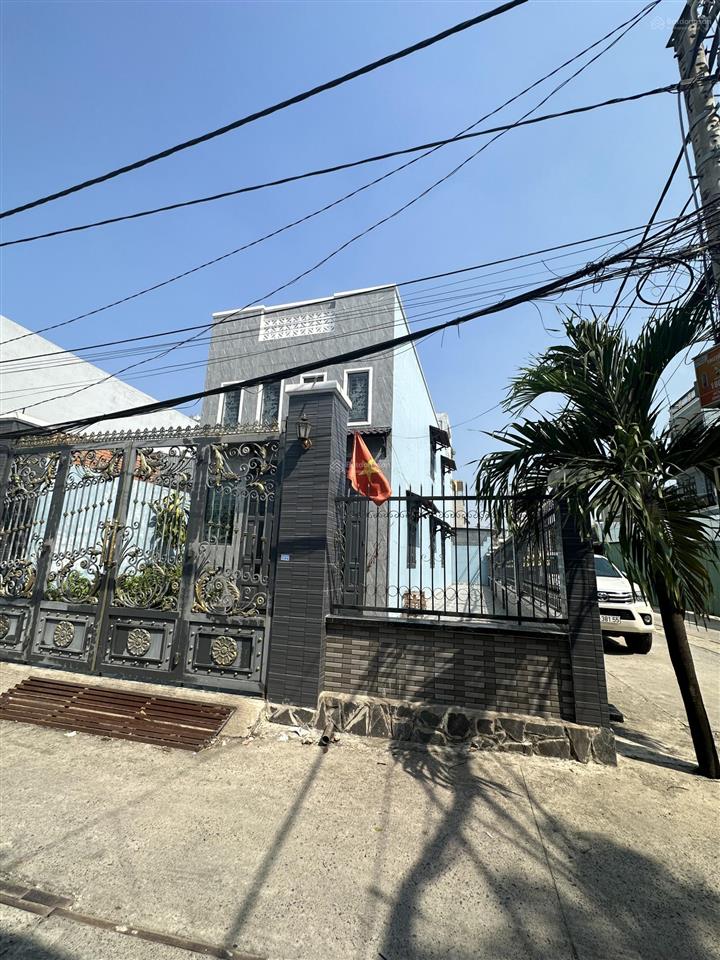 Siêu phẩm 2 mặt tiền  ngay trung mỹ tân xuân  gần lê thị hà  2 tầng  đường 10m xe tải tránh