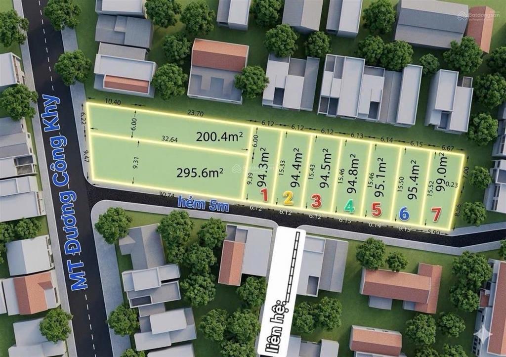 82m2 đất f0  kề mt dương công khi 6.14 x 15,5m bán gấp giảm 100tr chỉ 3.3 tỷ  gần ngã 3 giồng