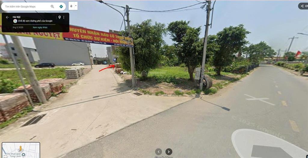 Cc bán đất đấu giá 2 mặt thoáng tại thường tín, giảm x triệu/m2 lấy tiền xây nhà ở