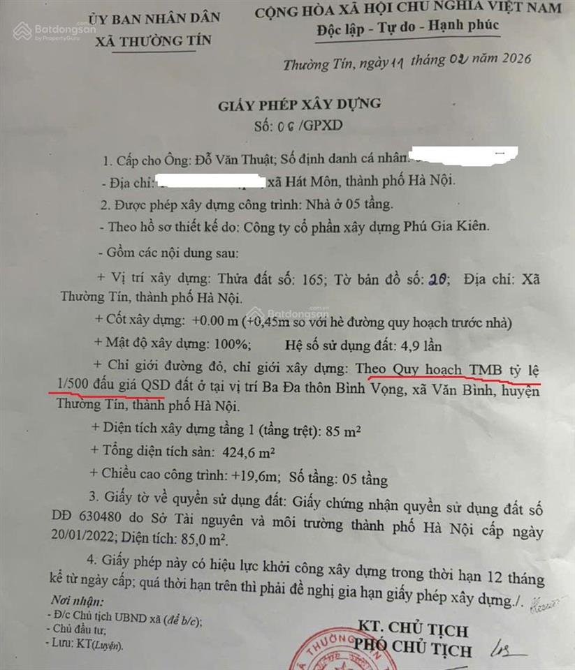 Cc bán đất đấu giá 2 mặt thoáng tại thường tín, giảm x triệu/m2 lấy tiền xây nhà ở