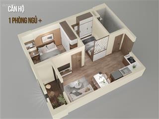 Bán căn hộ chung cư 2pn grandhome yên phong, giá 730 triệu, 43,76m2 tại bắc ninh