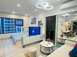 Sở hữu căn hộ studio đông nam full nội thất vào ở ngay tại vinhomes smart city  3,3 tỷ + t25 mát