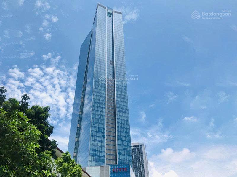 Cho thuê văn phòng hạng a lotte center liễu giai hà nội giá chỉ 30usd/m2