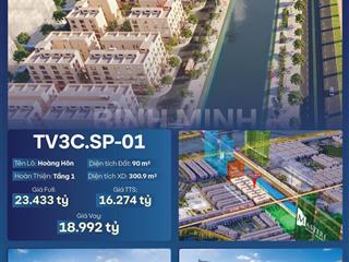 16 tỷ sở hữu ngay căn nhà phố 6  chân 3 toà chung cư tầng mặt tiền 6m diện tích 90m2