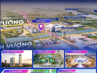 Duy nhất căn shophouse đối diện 3 toà chung cư cao 45 tầng  cam kết thuê 35%/ 5năm ( vốn 9 tỷ)