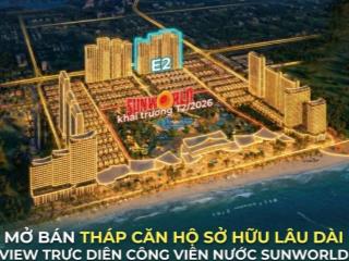 Căn hộ 1pn+ sỡ hữu lâu dài trực diện biển và công viên sunworld